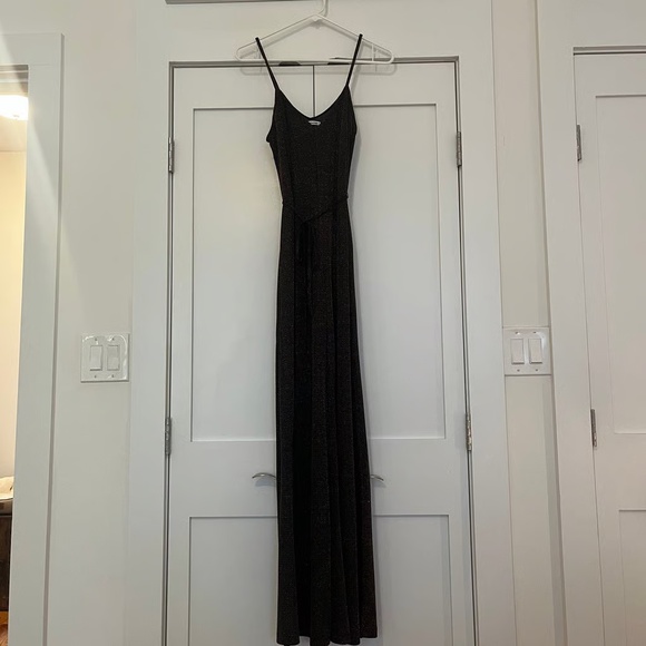 Reformation Koda Jumpsuit Gold Sparkle XS - Picture 3 of 10